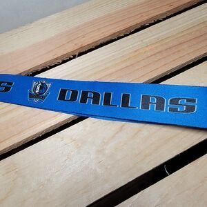 Dallas Mavericks Lanyard w/ Clip Royal Blue